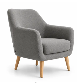 Upholstered Hotel Lounge Armchair