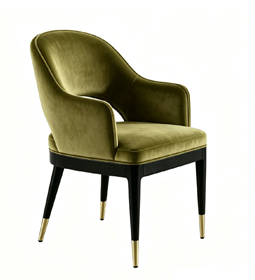 Velvet Hotel Dining Armchair