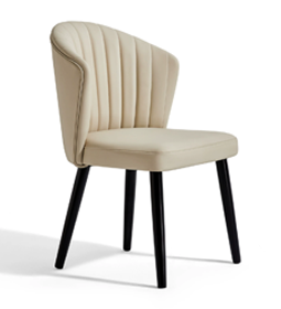 Channel-Back Hotel Dining Chair