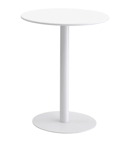 Round Metal Outdoor Pedestal Table