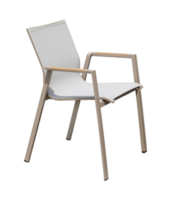 Aluminum Textilene Outdoor Armchair