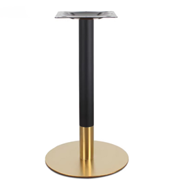 Brass Accent Pedestal Table Base